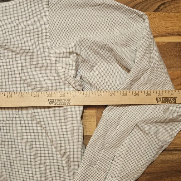 Brooks Brothers Plaid Button Down Long Sleeve Shirt Size 16.5/34 Cotton - Picture 8 of 9